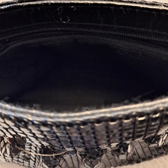 Black Sequin Holiday Bag - Picture 4 of 5